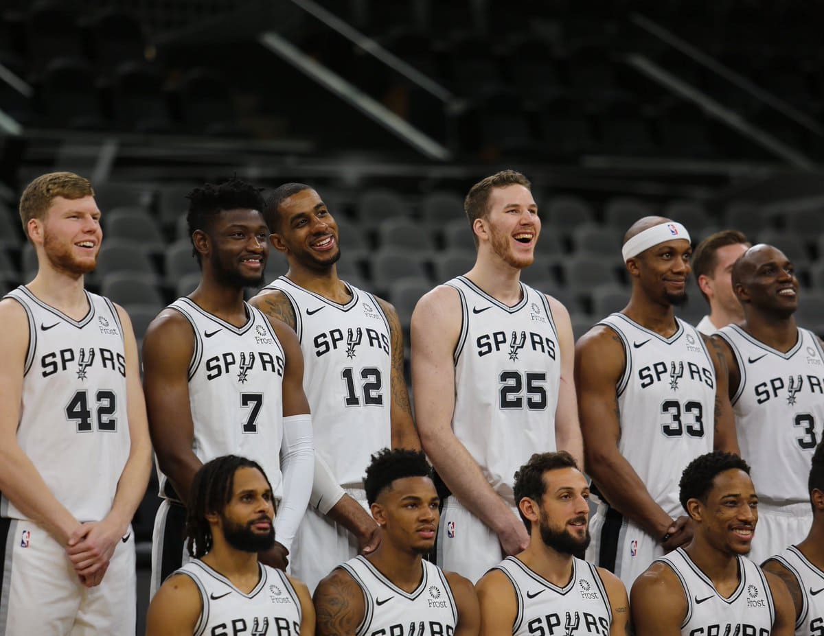 L'	quipe des San Antonio Spurs